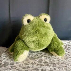 Green Plush Frog Toy - Frog Stuffed Animal for Kids